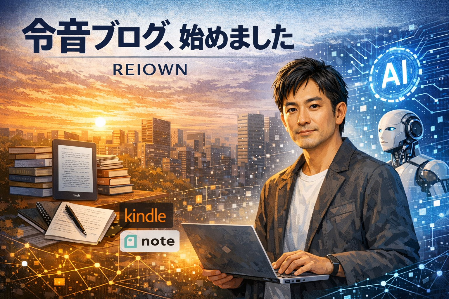 令音ブログ、始めました